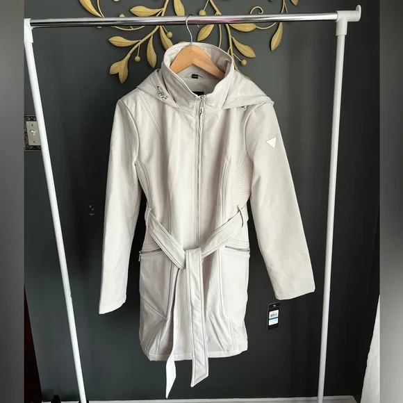 Guess | Cream Winter Jacket - Picture 6 of 14